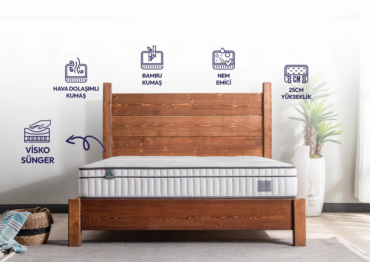 Sleep People 3D Bamboo Olivia Visco Yatak