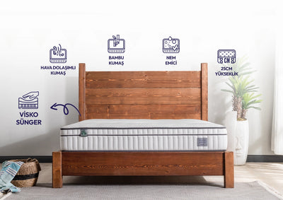 3D Bamboo Olivia Visco Yatak